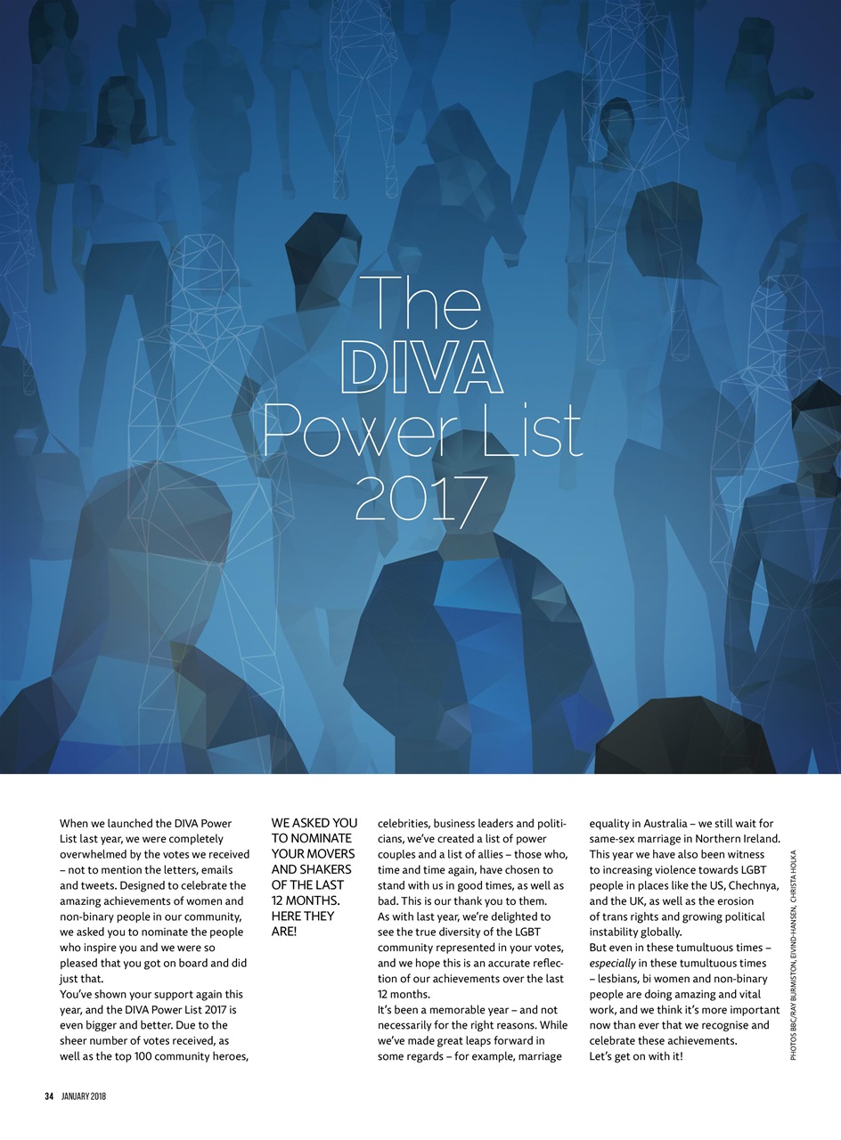 DIVA Magazine Preview Pages