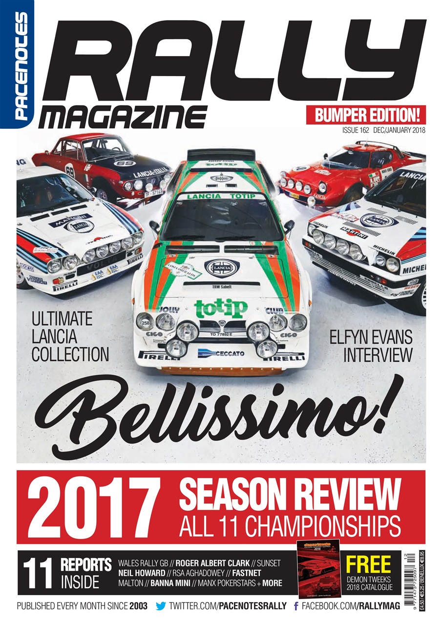 Pacenotes Rally magazine Preview Pages