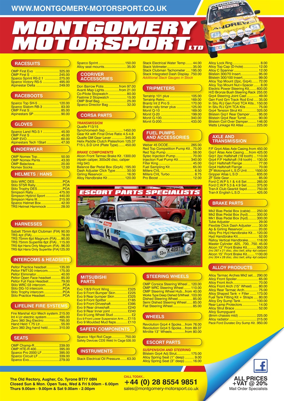 Pacenotes Rally magazine Preview Pages