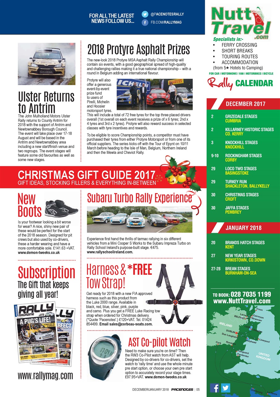 Pacenotes Rally magazine Preview Pages
