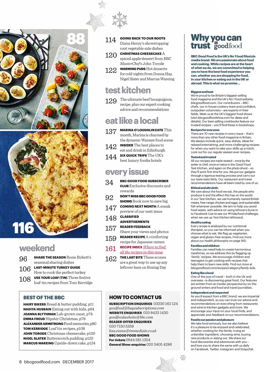 Good Food Magazine Preview Pages