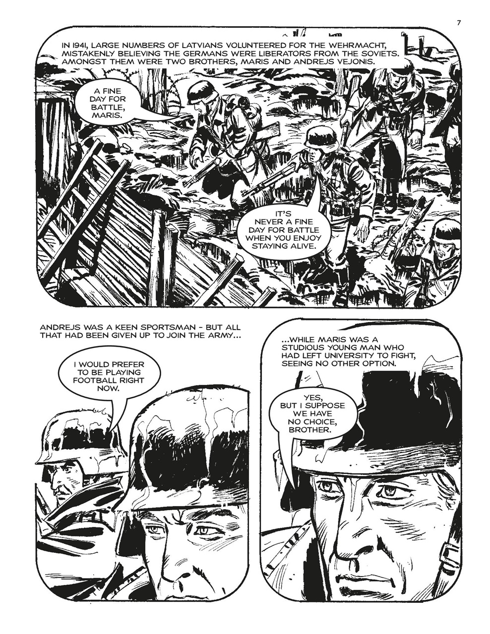 Commando Preview Pages
