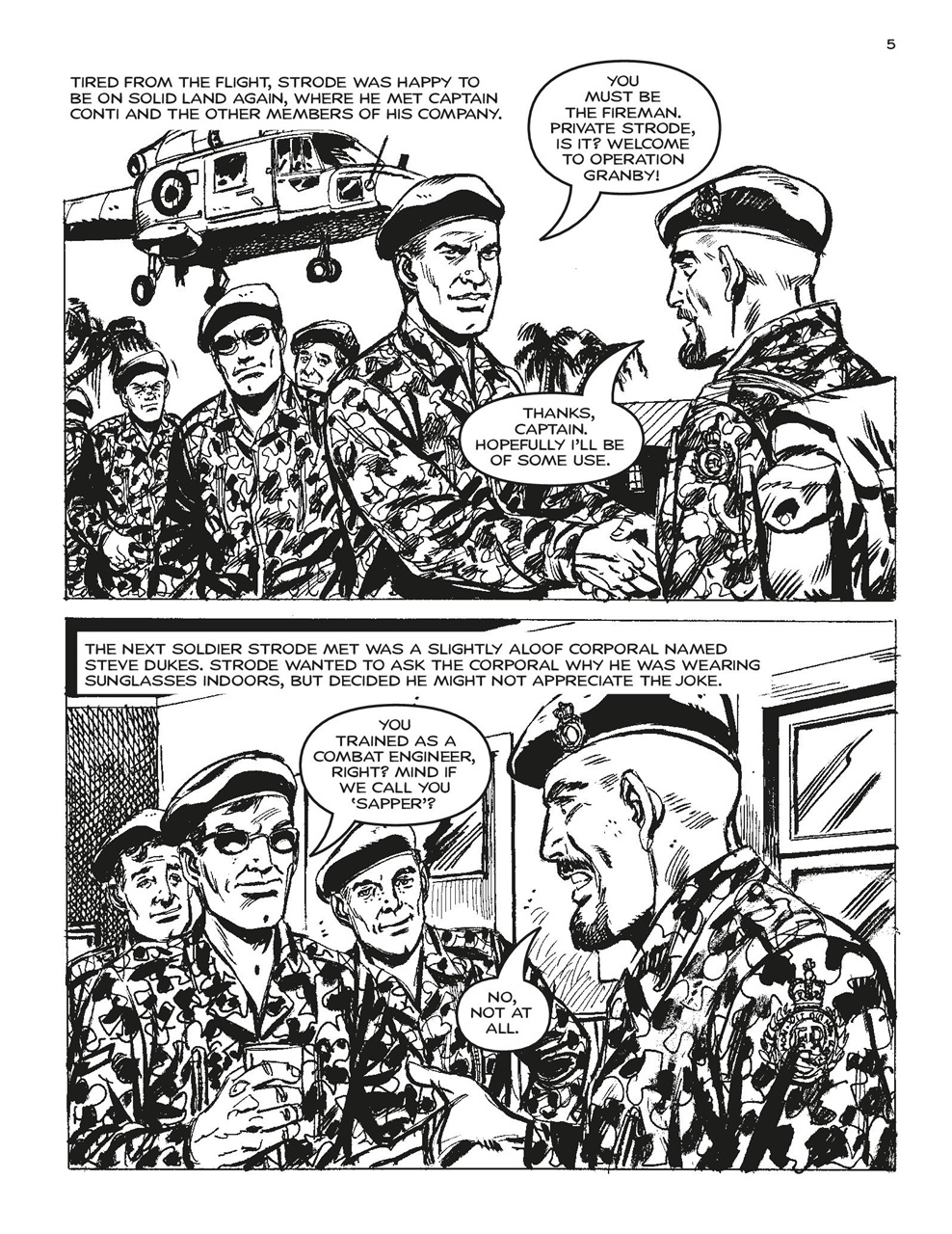 Commando Preview Pages