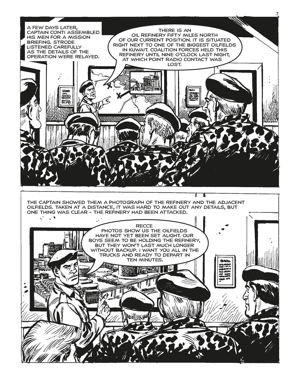 Commando Preview Pages