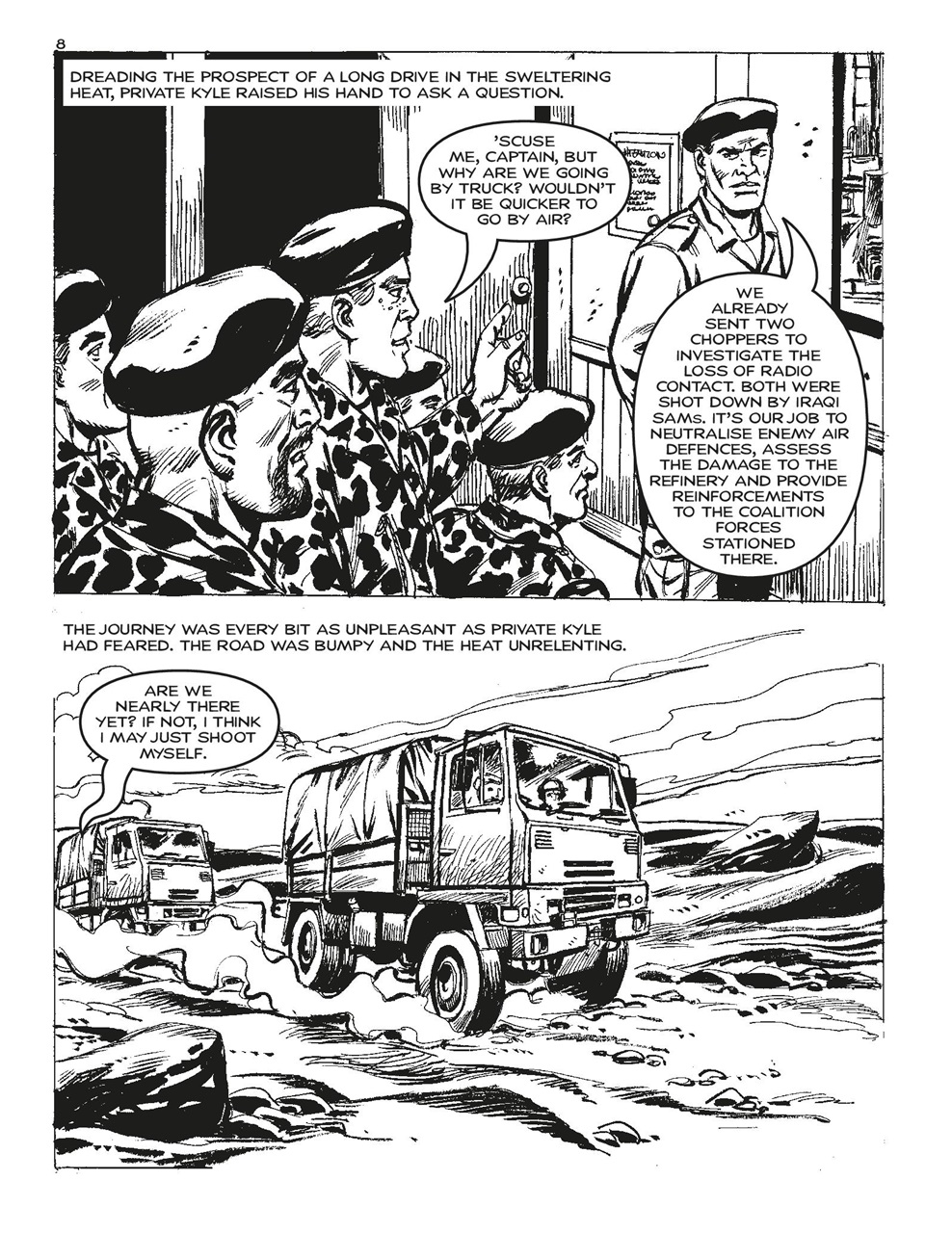 Commando Preview Pages