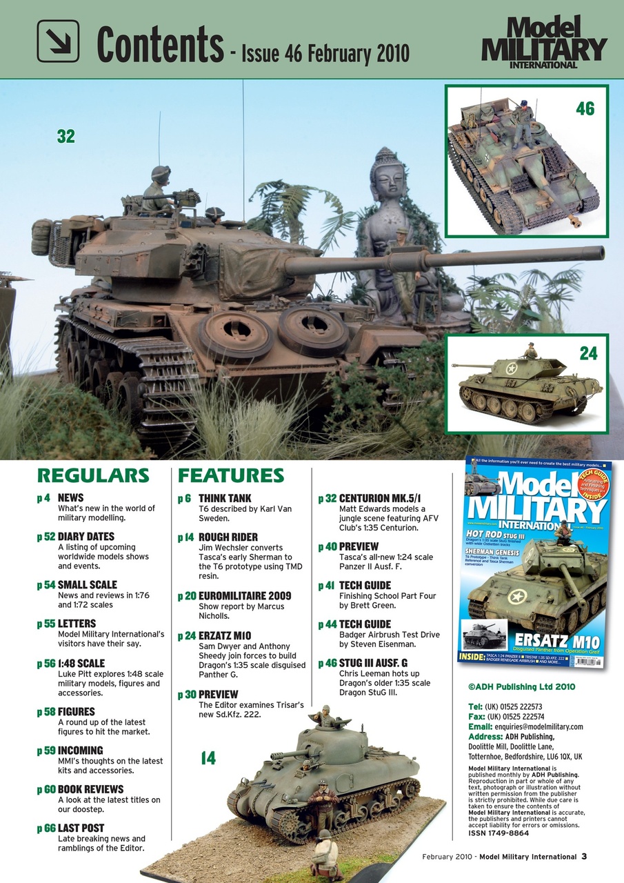 Model Military International Preview Pages