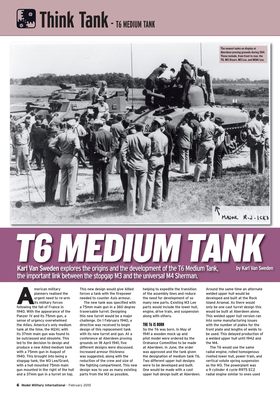 Model Military International Preview Pages