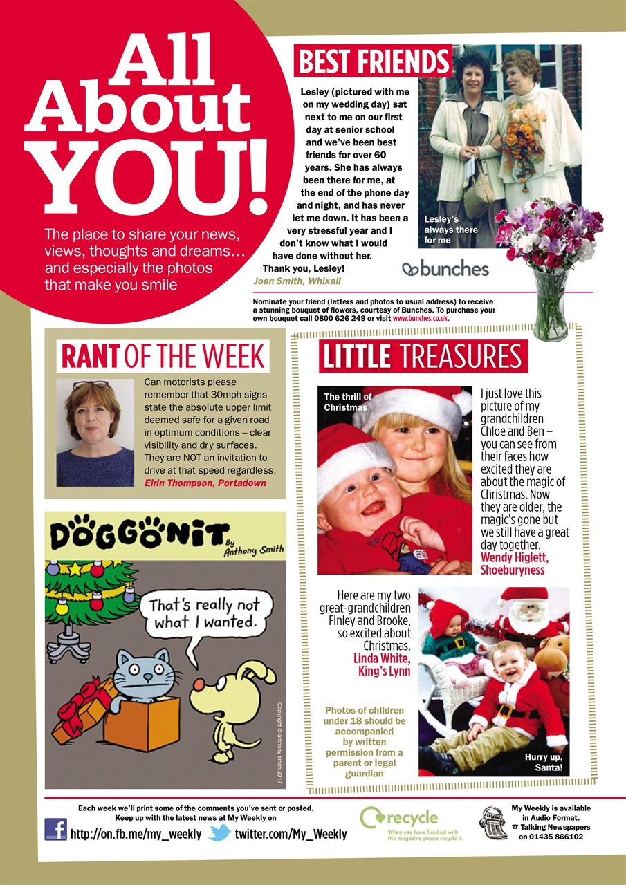 My Weekly Preview Pages