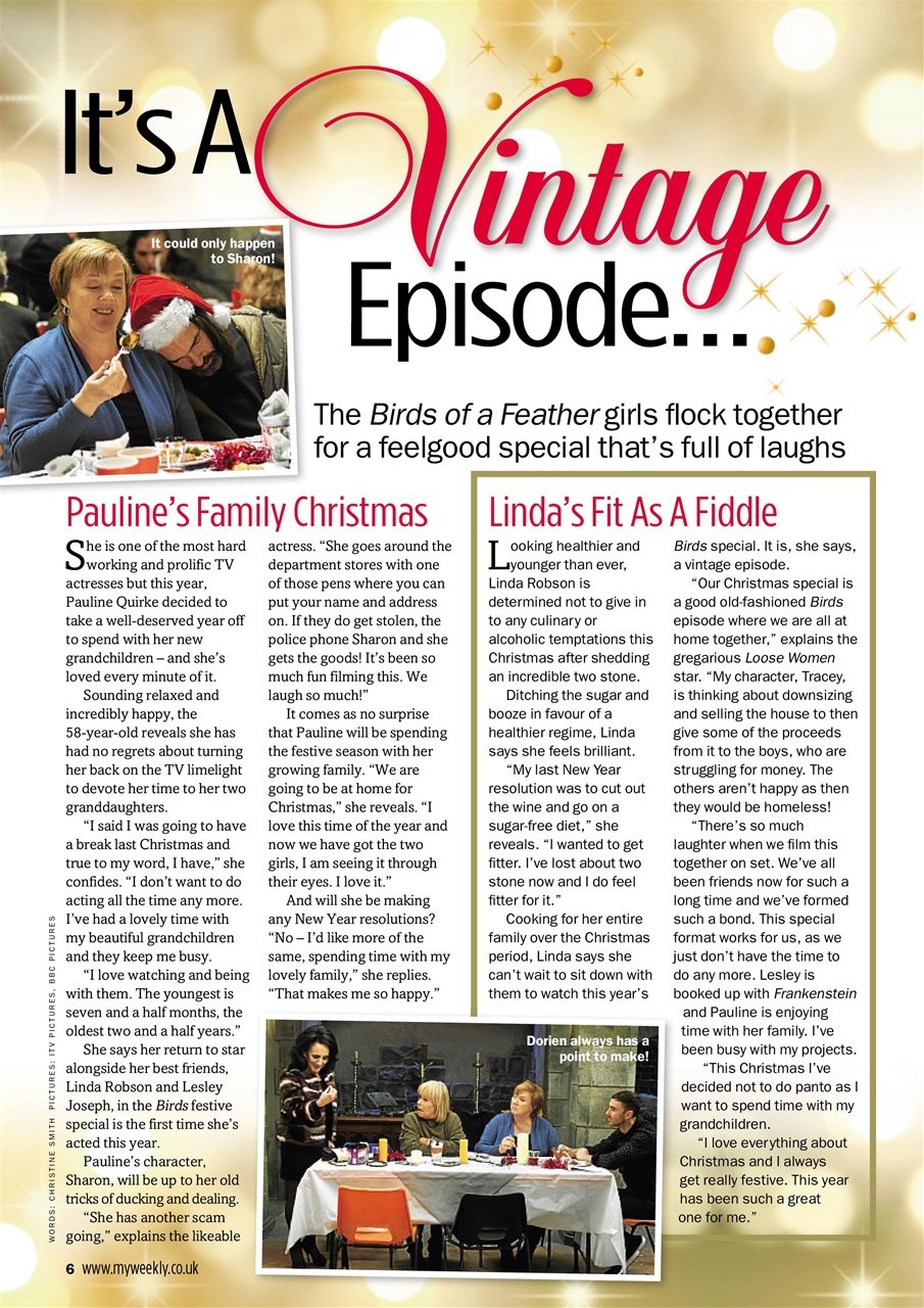 My Weekly Preview Pages