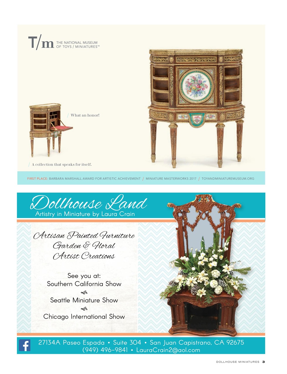 Dollhouse Miniatures Preview Pages