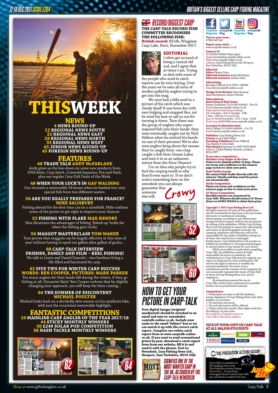 Carp-Talk Preview Pages