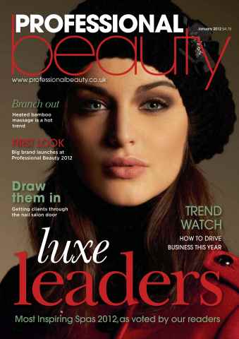 Professional Beauty issue Professional Beauty January 2012