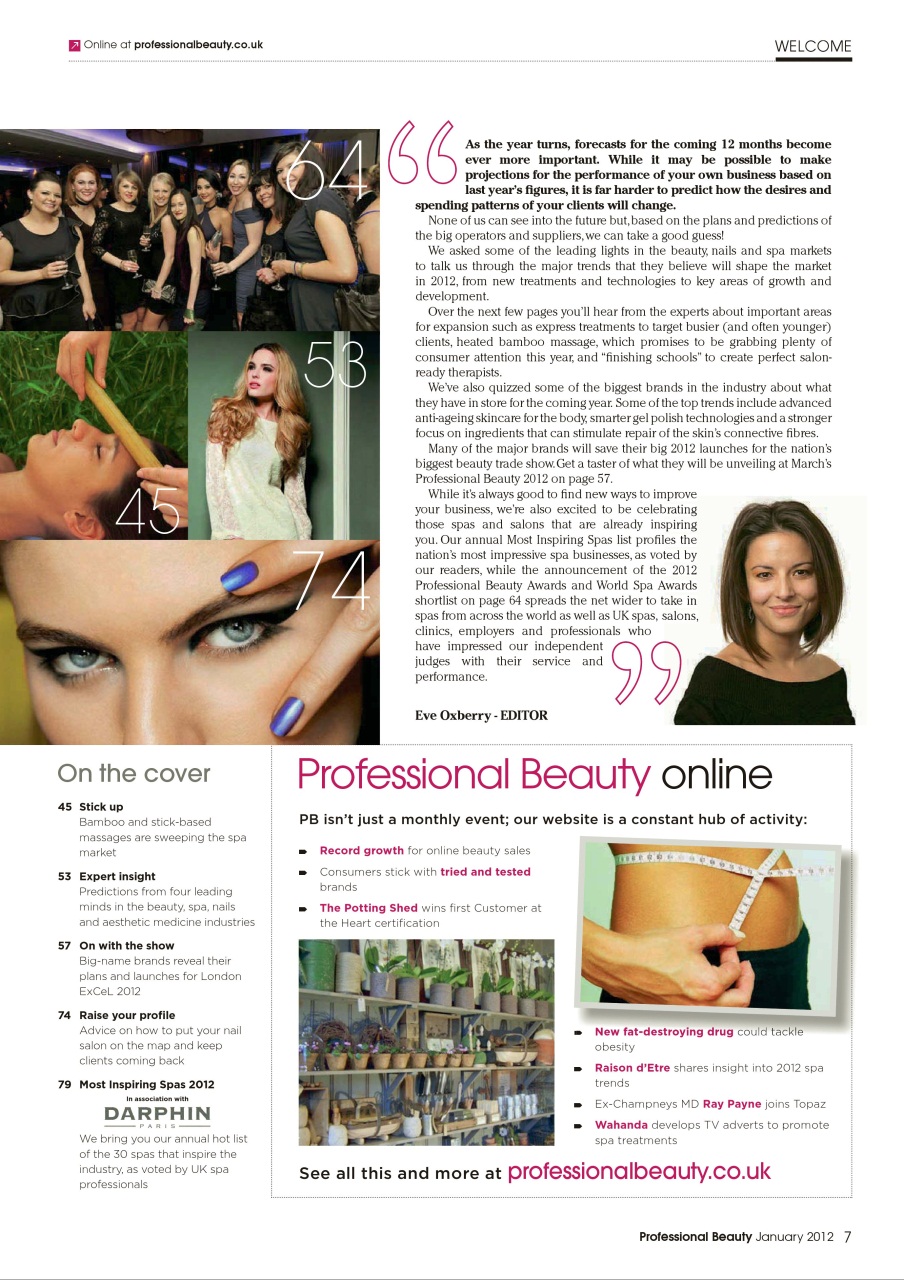 Professional Beauty Preview Pages