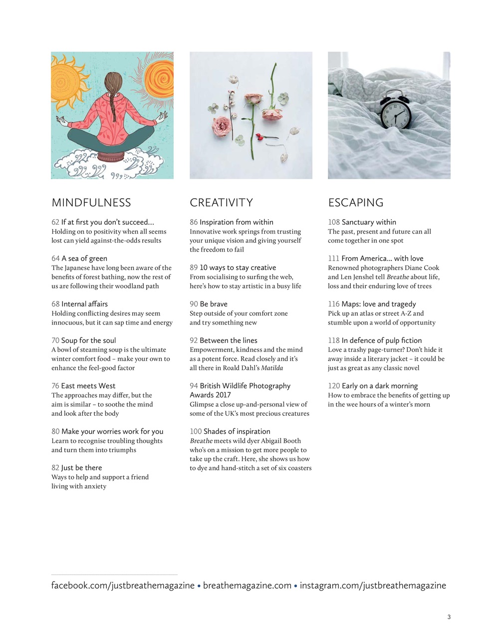 Breathe Preview Pages