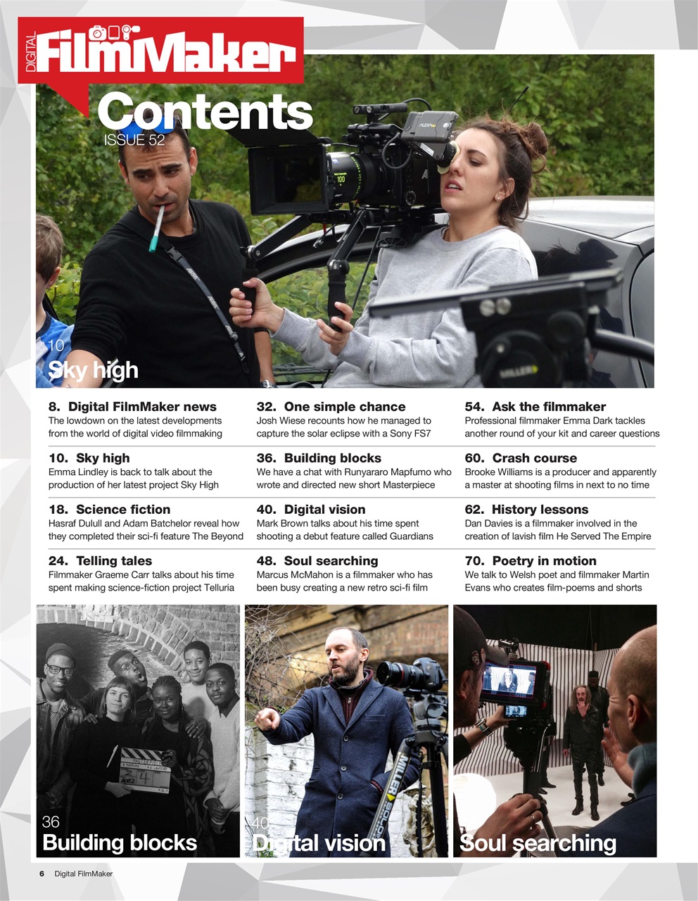 Digital FilmMaker Preview Pages