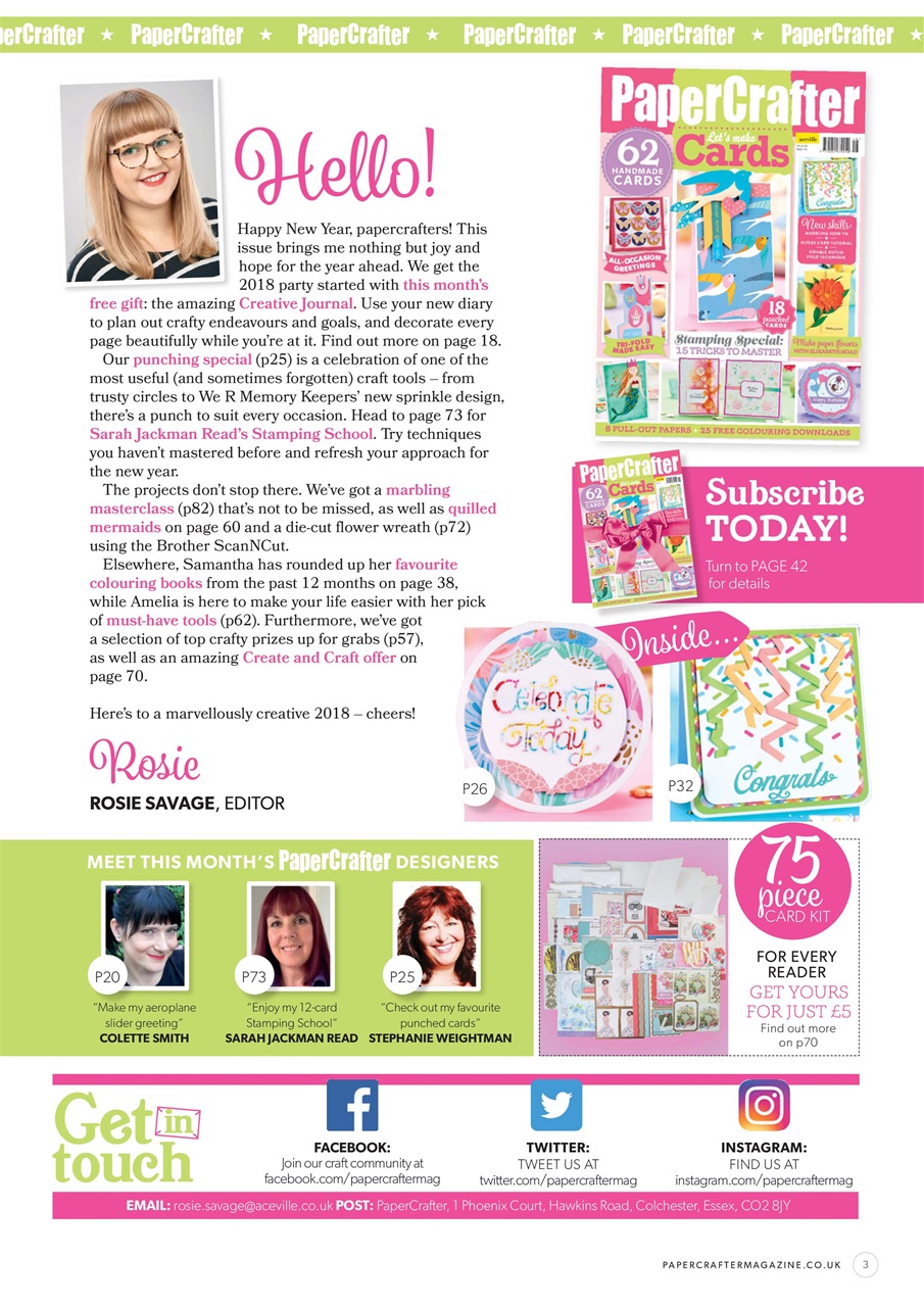 PaperCrafter Preview Pages