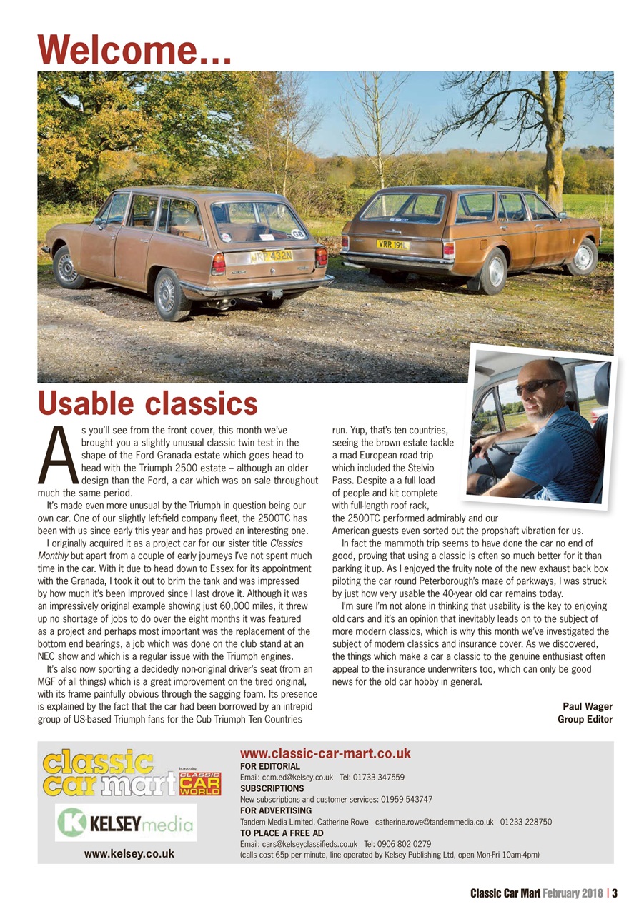 Classic Car Mart Preview Pages