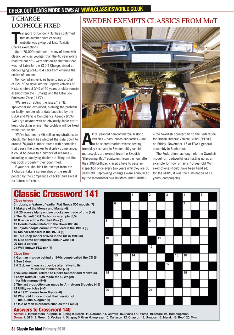 Classic Car Mart Preview Pages