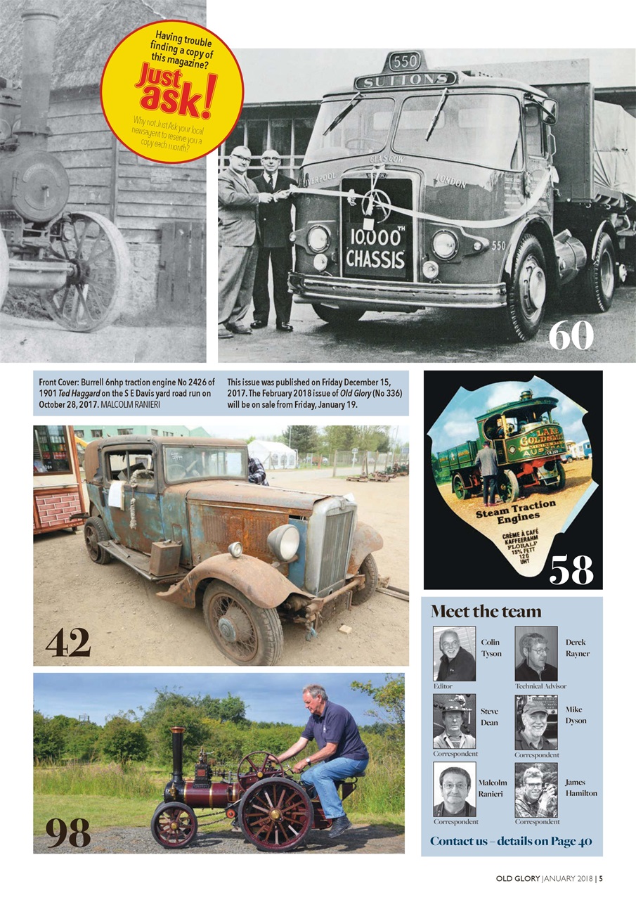 Old Glory Magazine Preview Pages