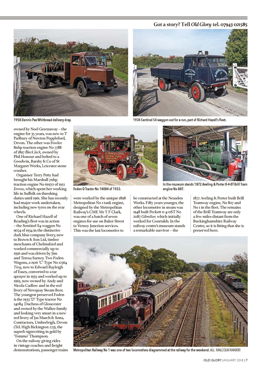 Old Glory Magazine Preview Pages