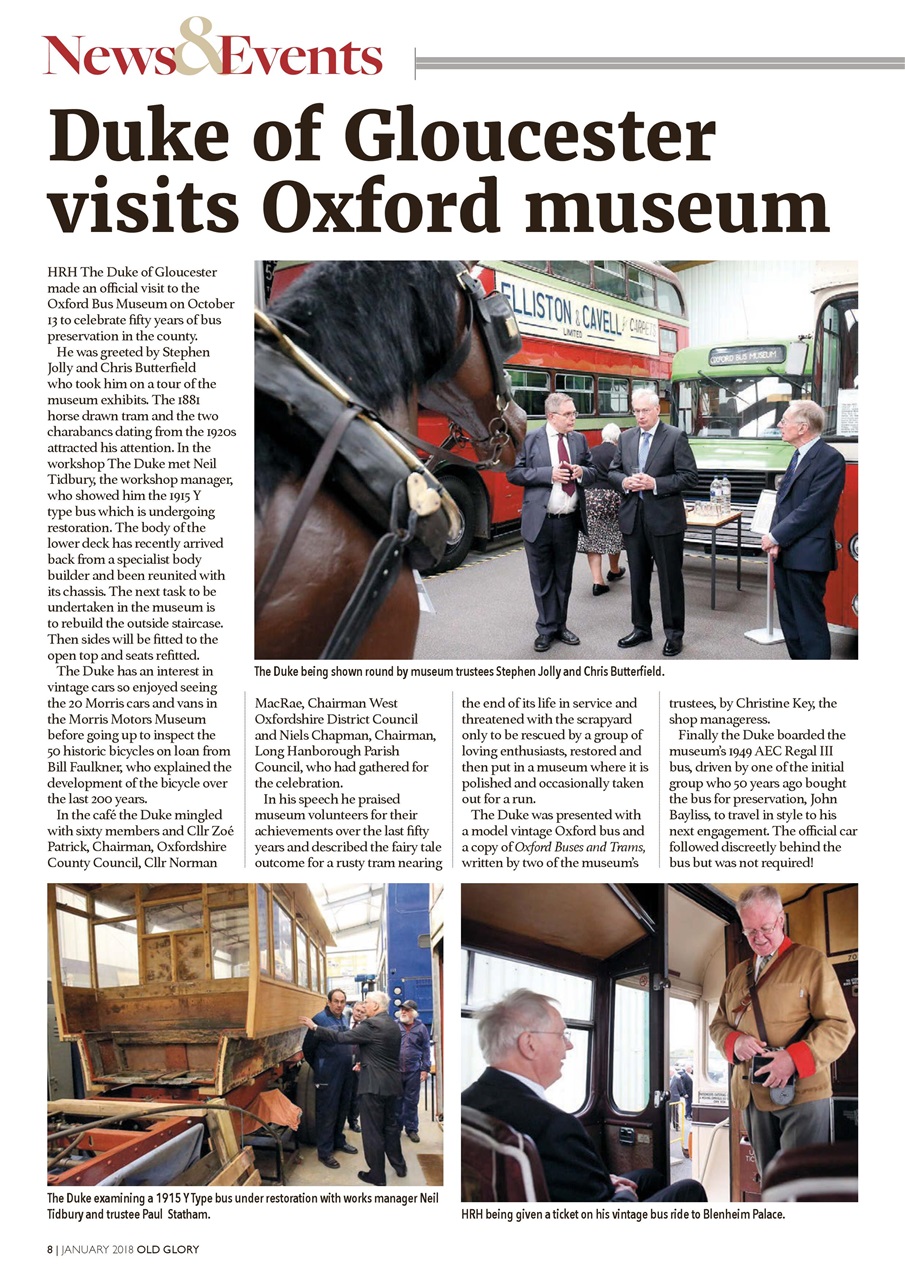 Old Glory Magazine Preview Pages