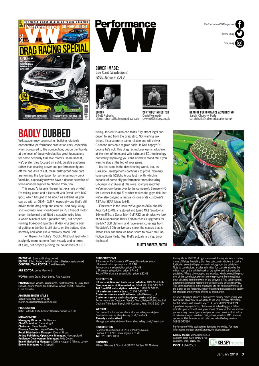 Performance VW Preview Pages