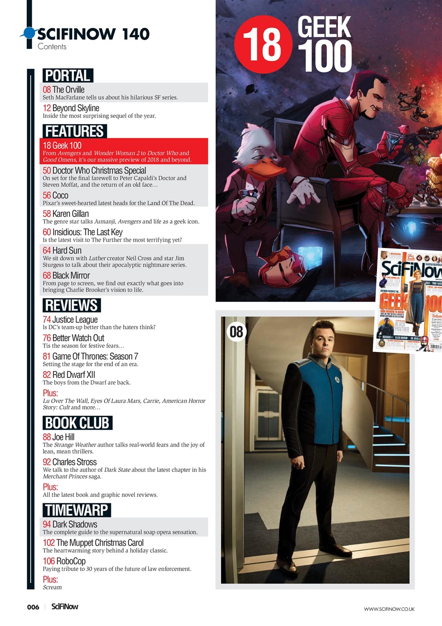 SciFiNow Preview Pages