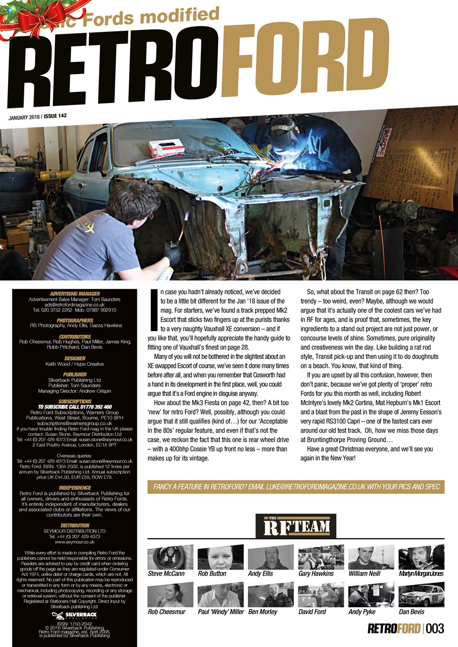 Retro Ford Preview Pages