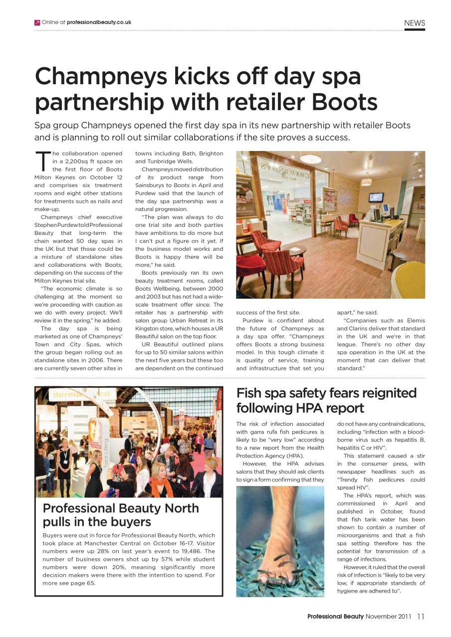 Professional Beauty Preview Pages