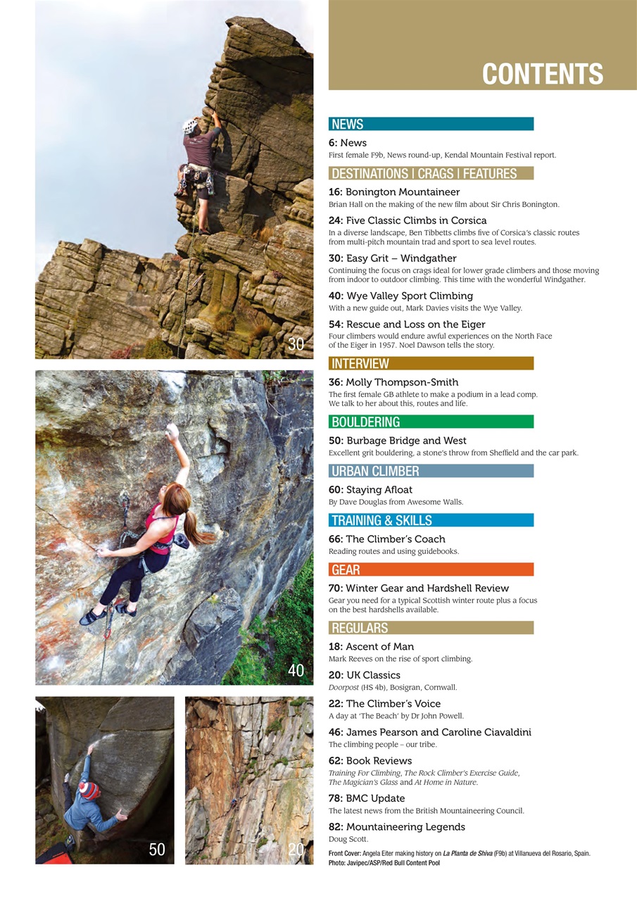Climber Preview Pages