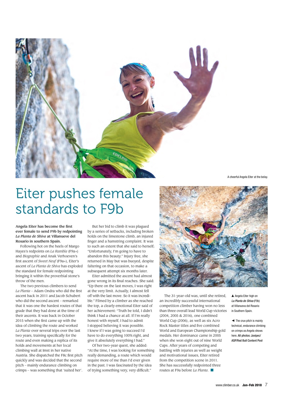 Climber Preview Pages