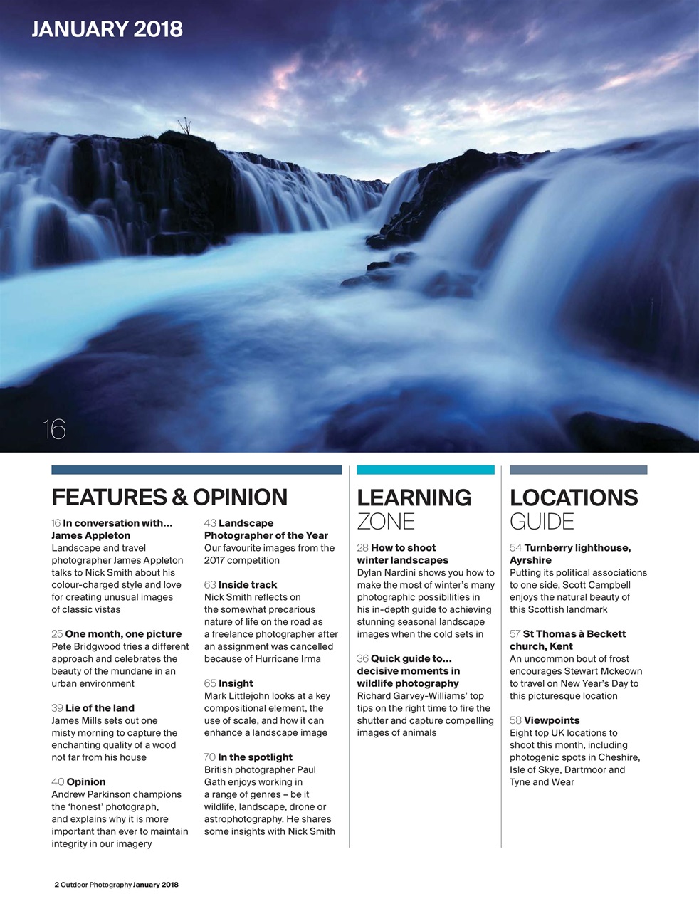 Outdoor Photography Preview Pages