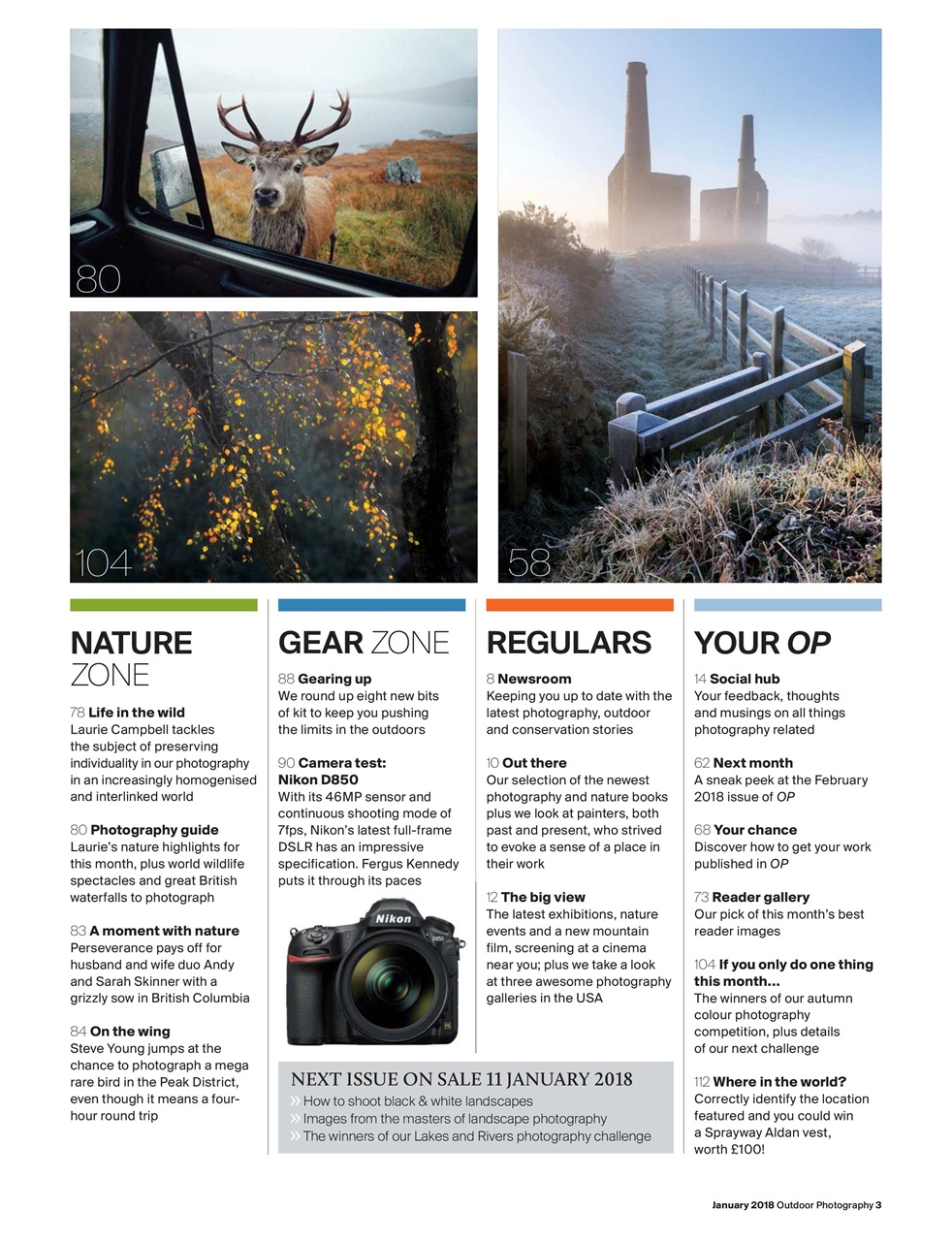 Outdoor Photography Preview Pages
