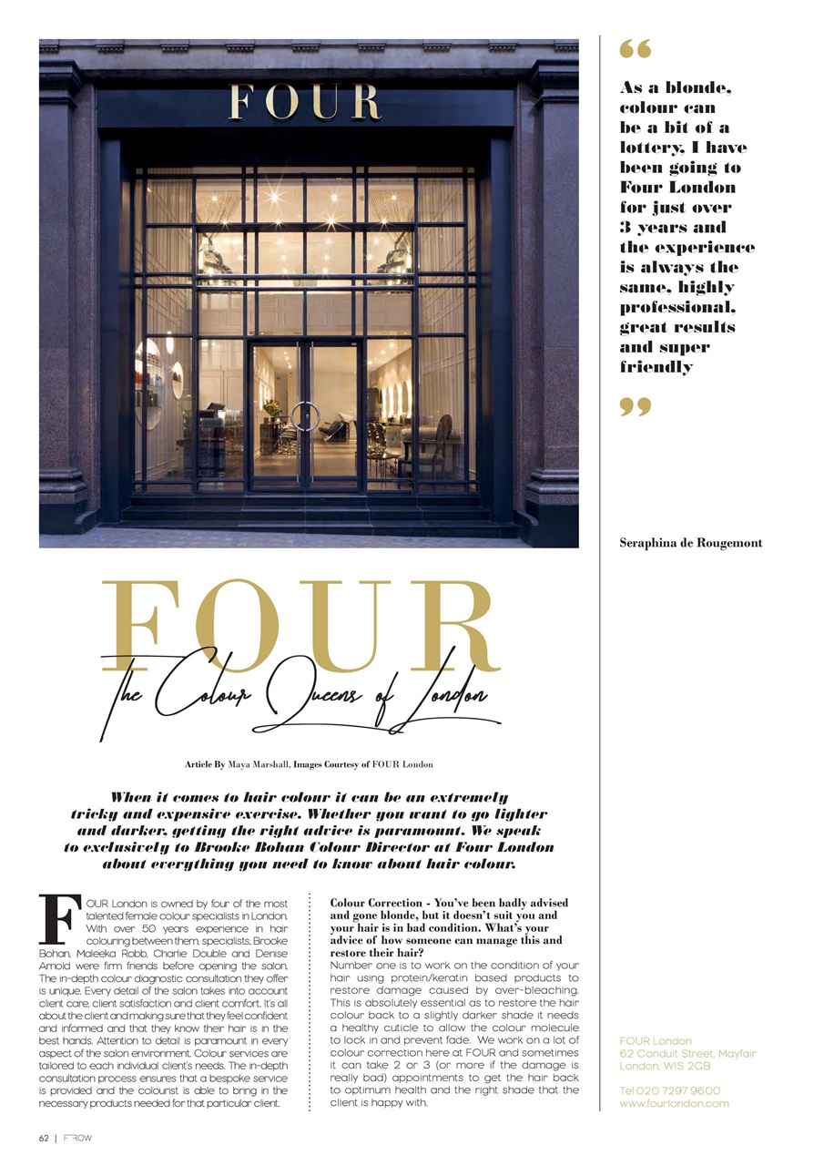 FROW Magazine Preview Pages