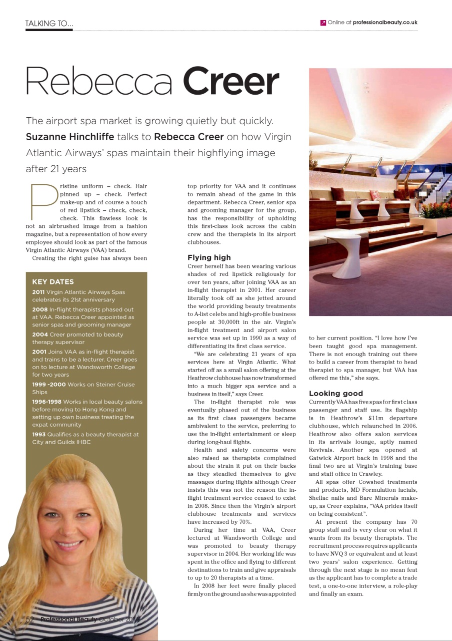 Professional Beauty Preview Pages