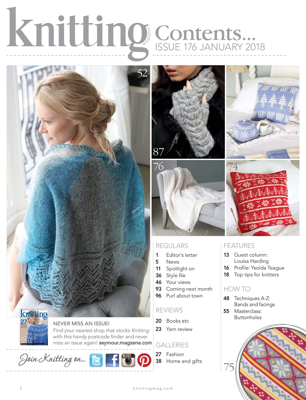 Knitting Preview Pages