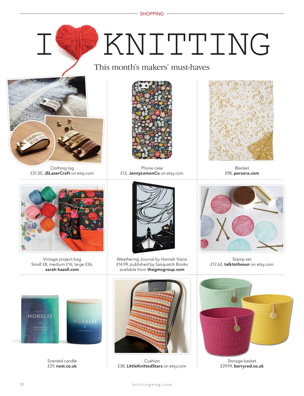 Knitting Preview Pages