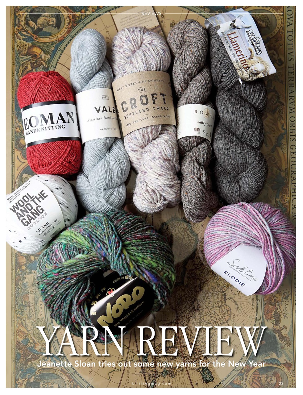 Knitting Preview Pages