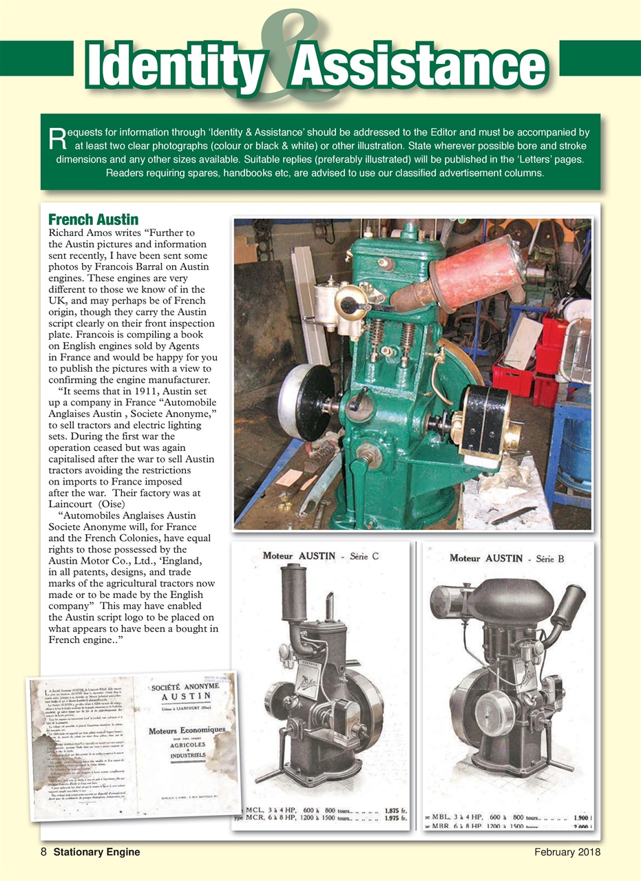 Stationary Engine Preview Pages