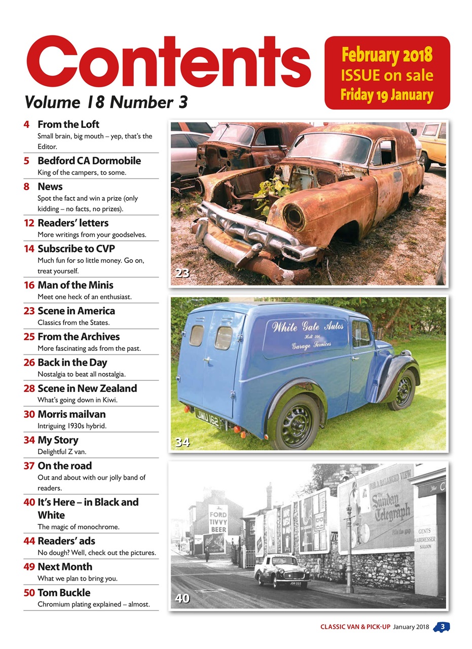 Classic Van & Pick-up Preview Pages