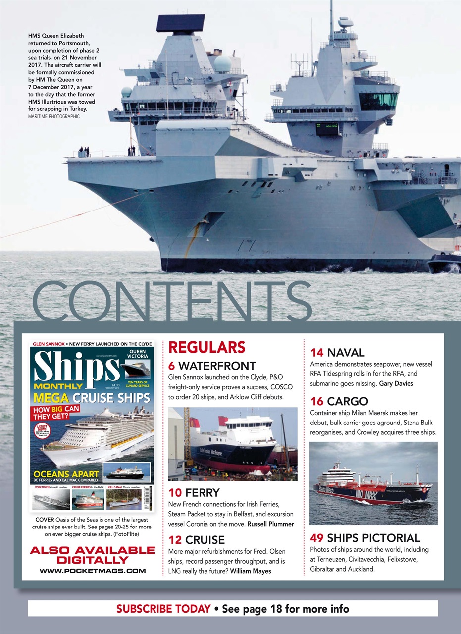 Ships Monthly Preview Pages