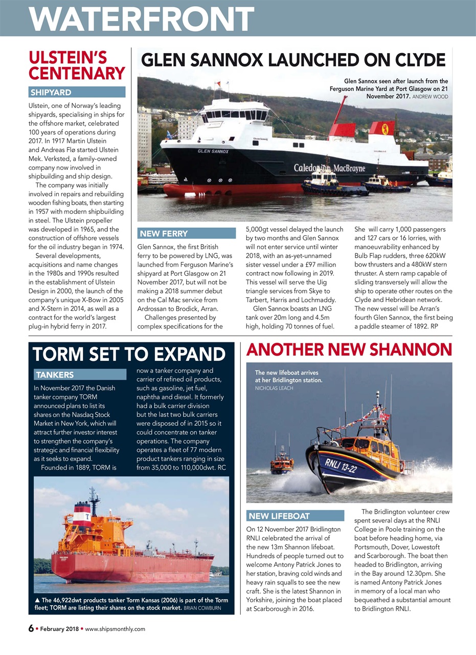 Ships Monthly Preview Pages