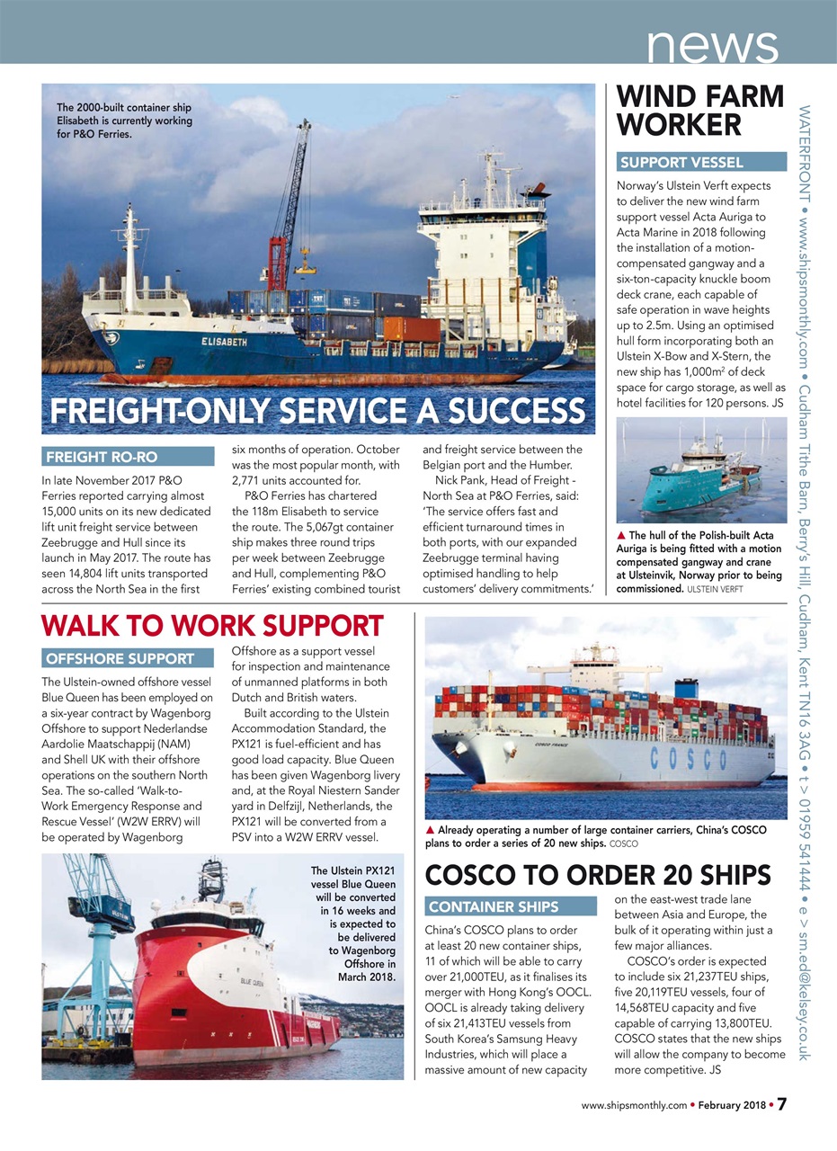 Ships Monthly Preview Pages