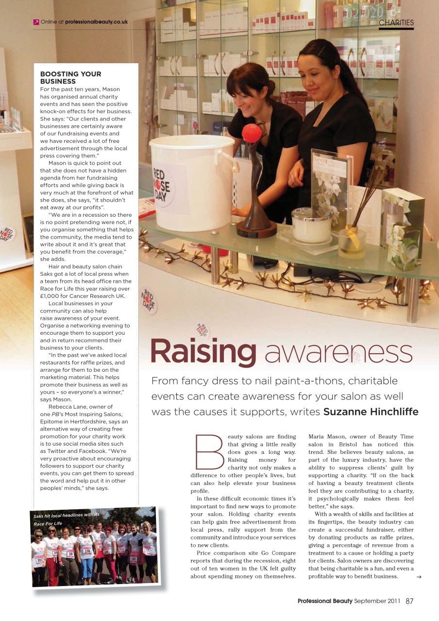 Professional Beauty Preview Pages