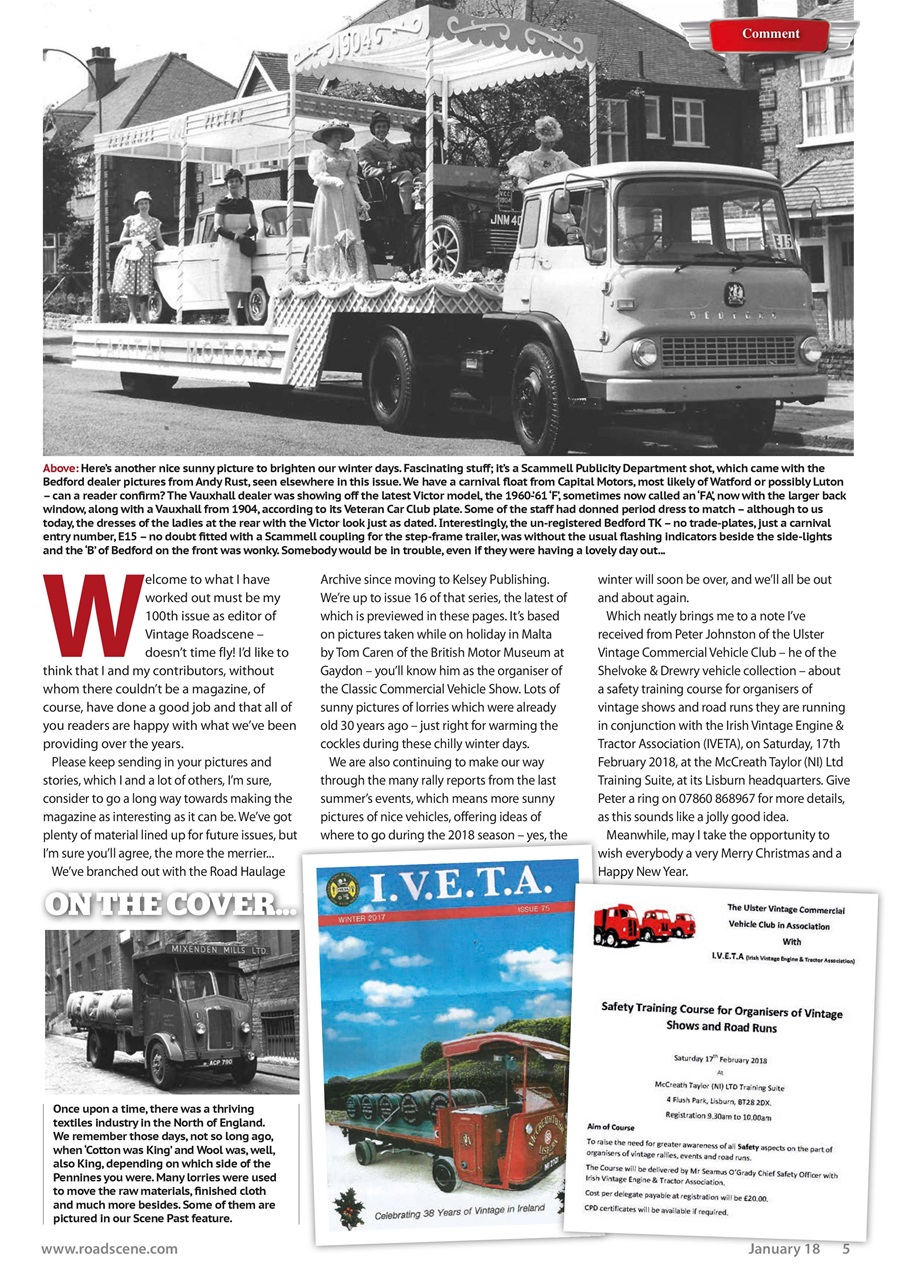 Vintage Roadscene Preview Pages