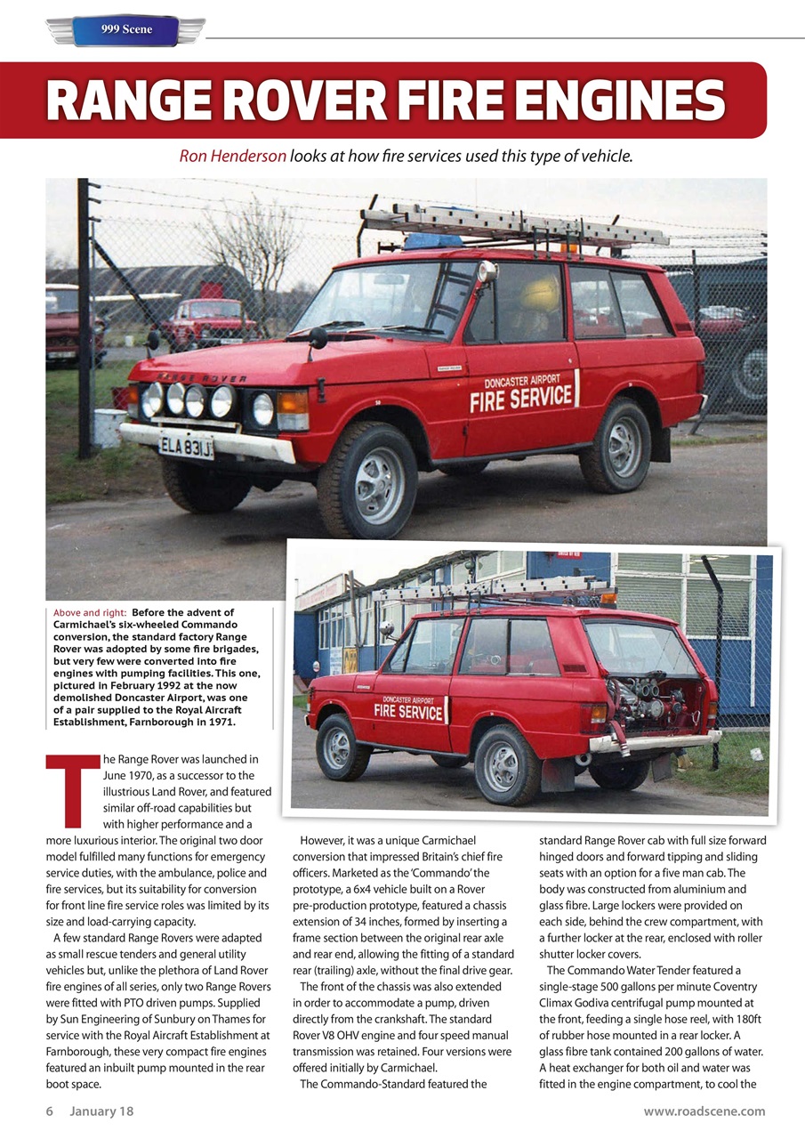 Vintage Roadscene Preview Pages