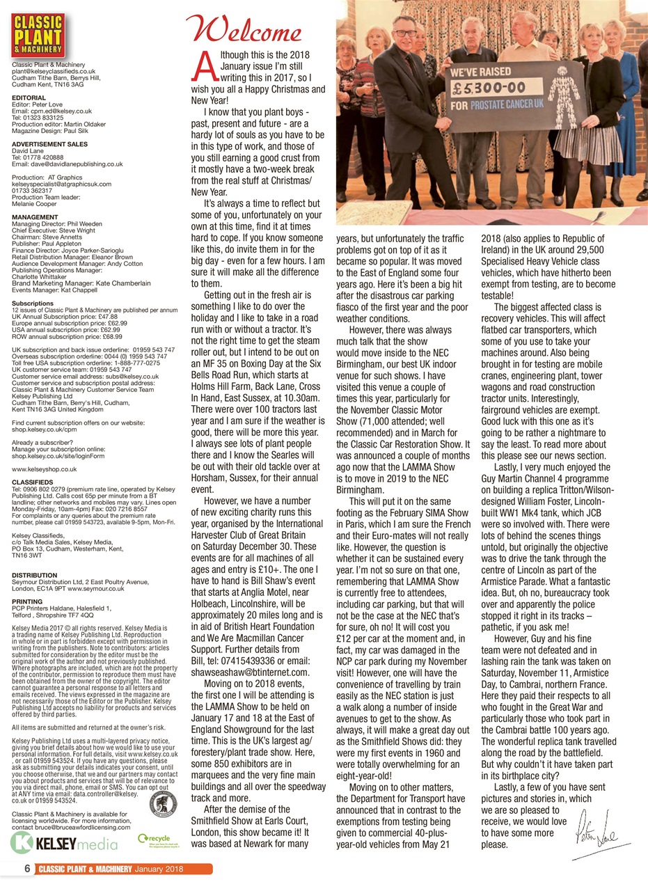 Classic Plant & Machinery Preview Pages