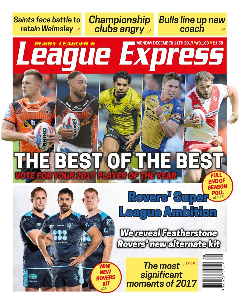 League Express Preview Pages