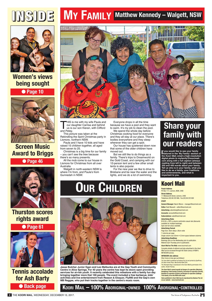 Koori Mail Preview Pages