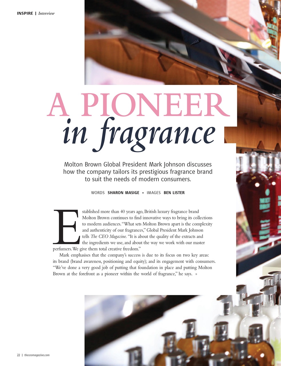 The CEO Magazine EMEA Preview Pages